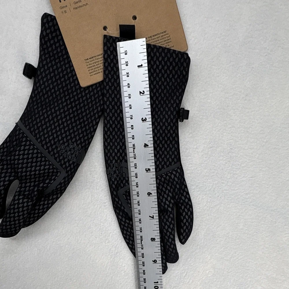 The North Face WindWall Closefit Tricot Windproof Gloves Women's XS Black/Gray